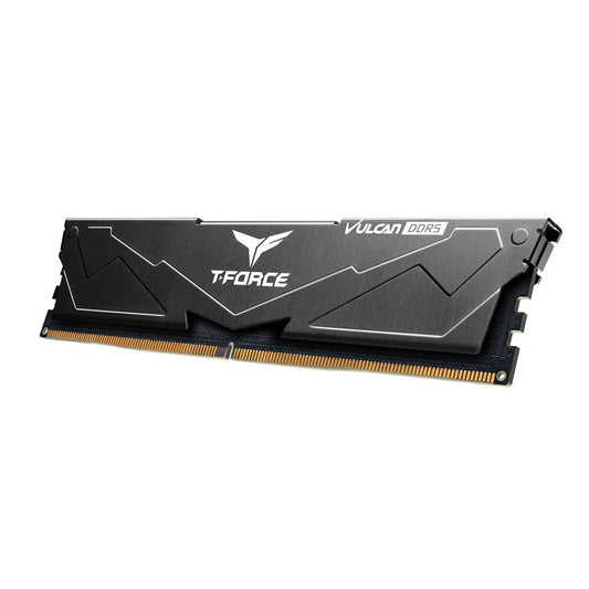 TEAMGROUP T-FORCE VULCAN 32GB (32GBX1) DDR5 5600MHZ DESKTOP RAM (BLACK)