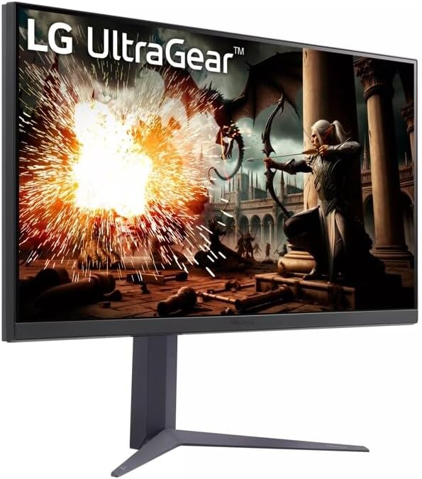 LG ULTRAGEAR 32GS75Q-B 32 INCH QHD 180HZ, 1MS, FREESYNC, IPS GAMING MONITOR