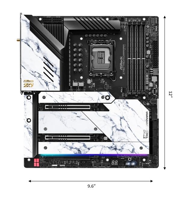 ASROCK Z790 TAICHI CARRARA LGA1700 EATX MOTHERBOARD