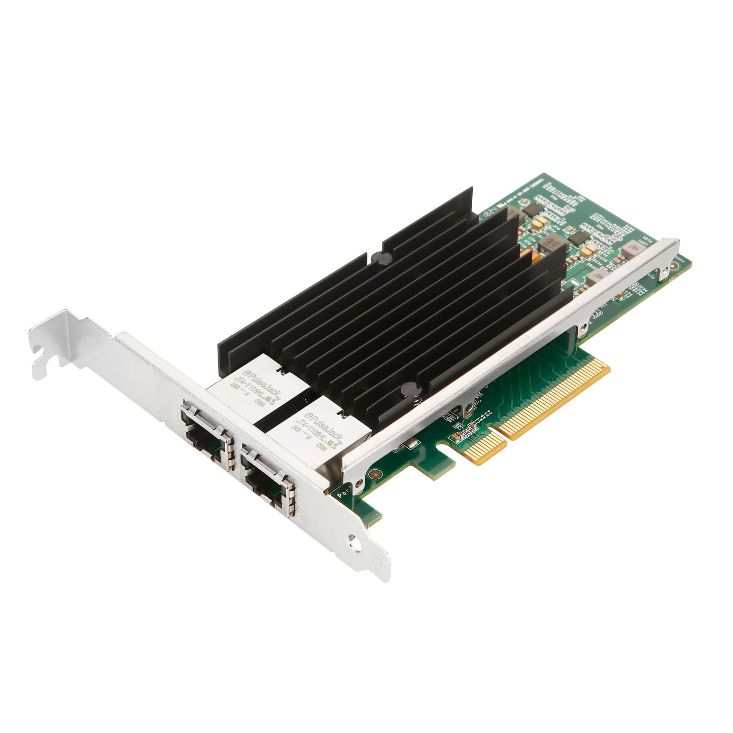 S-Tech PCIe 10GbE Dual Port RJ45 Ethernet Network Card – Intel X540