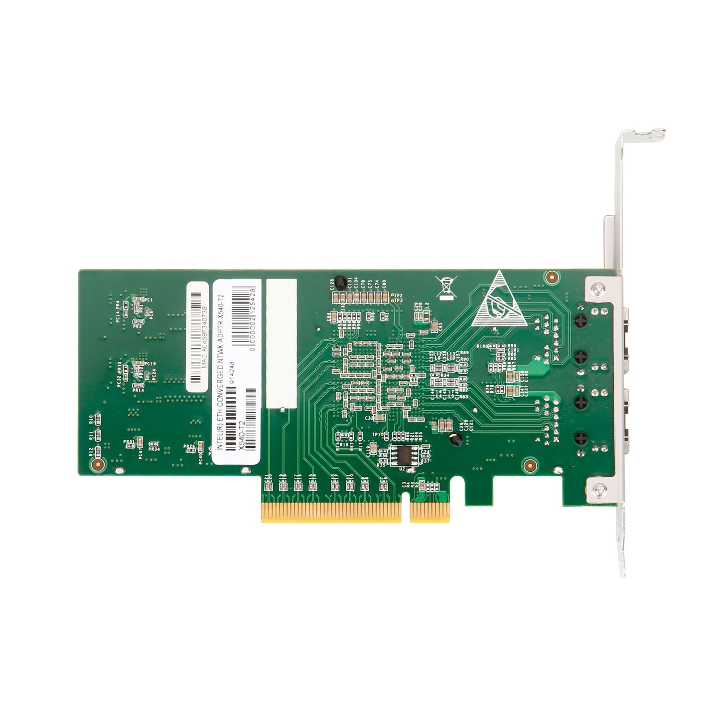 S-Tech PCIe 10GbE Dual Port RJ45 Ethernet Network Card – Intel X540