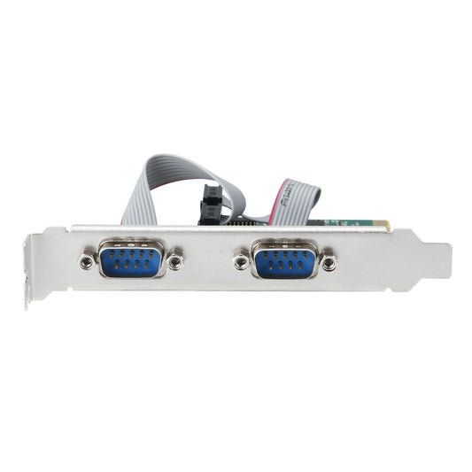 S-Tech PCIe Dual Port RS-232 Serial Card