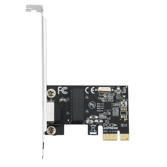 S-Tech PCIe Gigabit Ethernet Network Card Single Port RJ45 Realtek RTL8111E
