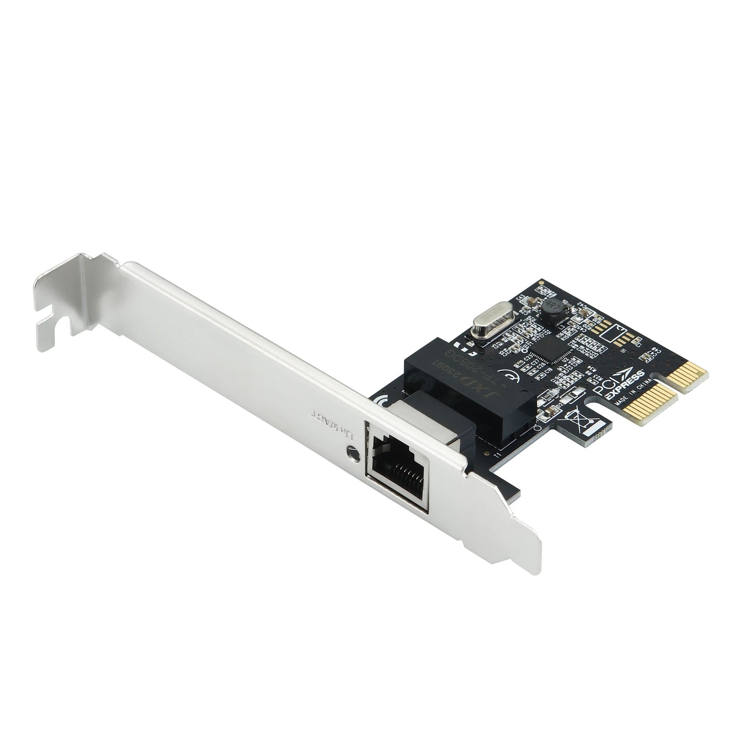 S-Tech PCIe Gigabit Ethernet Network Card – Single Port RJ45 – Realtek RTL8111E