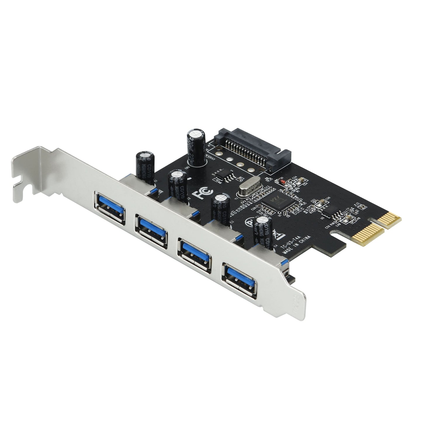 S-Tech PCIe 4-Port USB 3.0 Expansion Card