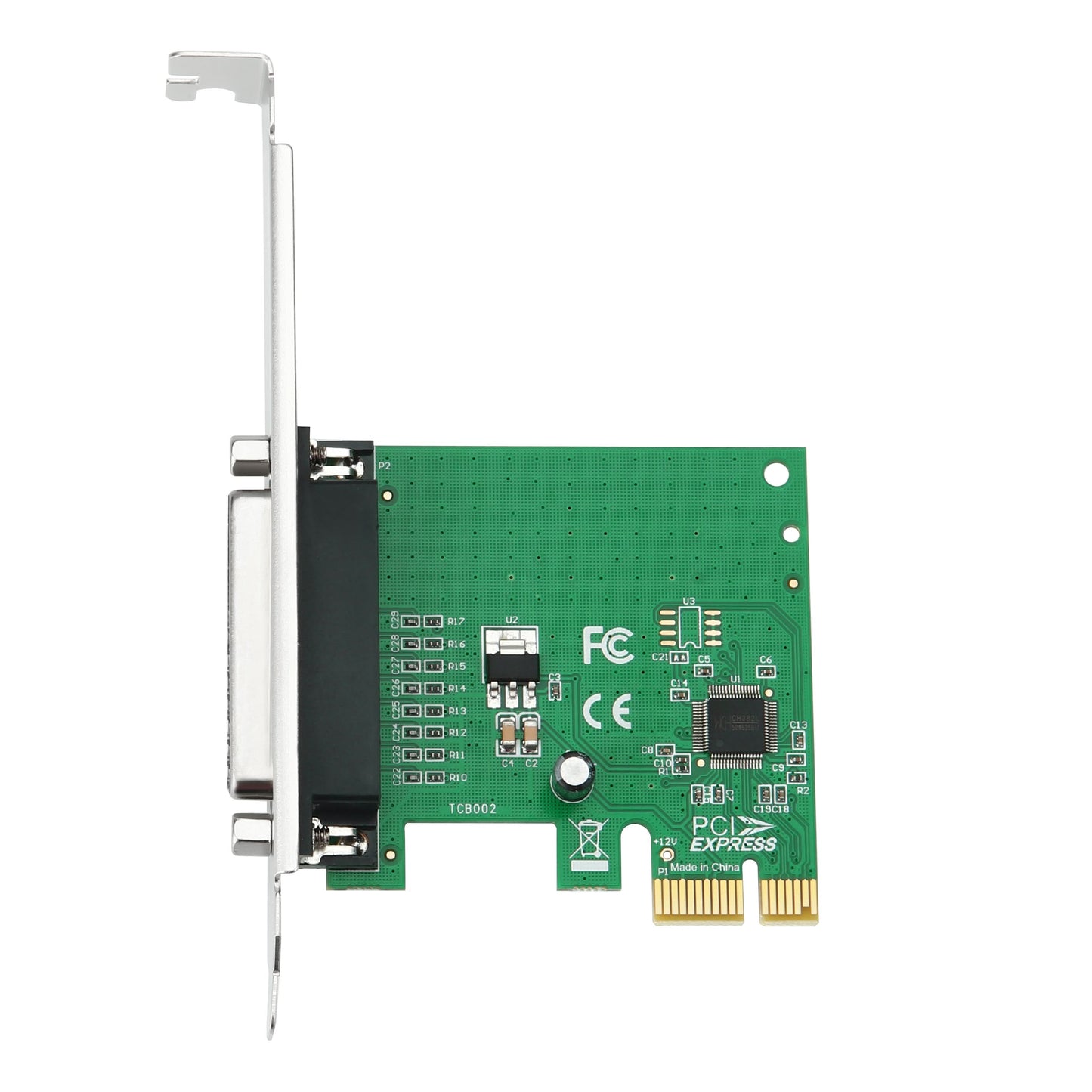 S-Tech PCIe Single Port Parallel LPT Card