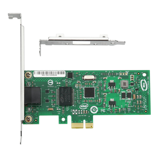 S-Tech PCIe Gigabit Ethernet Network Card Single Port RJ45 Intel 82574L