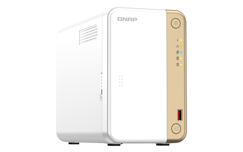 QNAP TS-262-4G-24S-US 2 BAY MULTIMEDIA DESKTOP