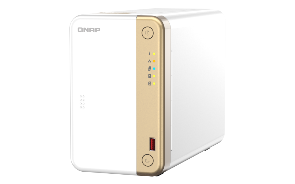 QNAP TS-262-4G-24S-US 2 BAY MULTIMEDIA DESKTOP