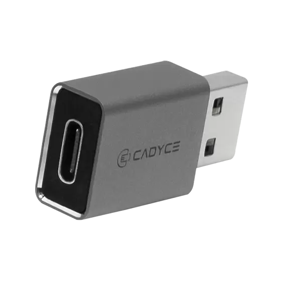 Cadyce USB 3.0 A Type Male to USB-C® Female Adapter (CA-UCF)