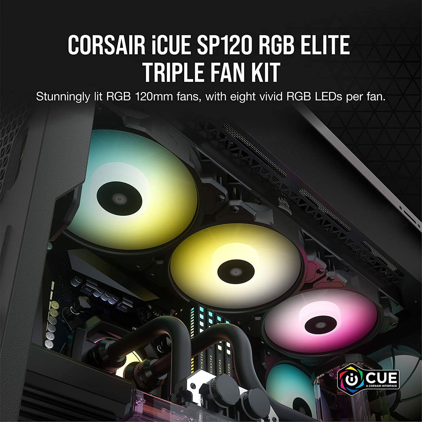 FAN-CORSAIR-SP120-RGB-ELITE-(3-FAN)-BLACK