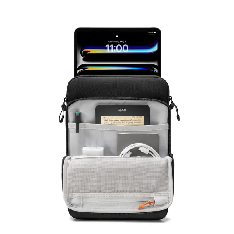 DEFENDER ACE-B03 TABLET SHOULDER BAG 12.9 INCH - BLACK