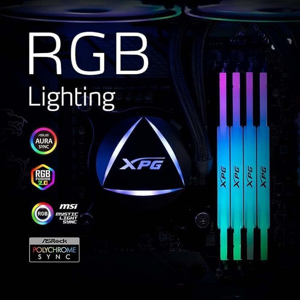 ADATA XPG LANCER RGB 16GB 6000MHZ CL30 DDR5 RAM AX5U6000C3016G-CLARBK