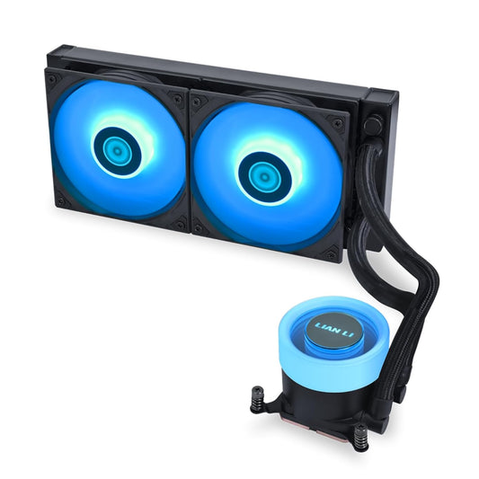 LIAN LI GA II LITE 240R ARGB 240MM CPU LIQUID COOLER BLACK G89.GA2L24RB.IN