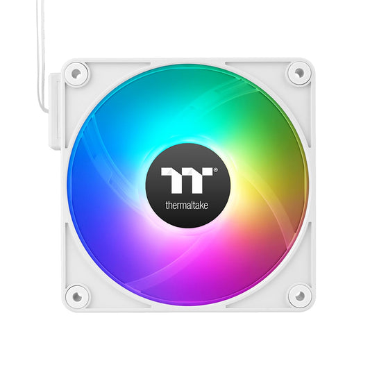 Thermaltake CT120 EX ARGB Reverse PC Cooling Fan White (3-Fan Pack), CL-F194-PL12SW-A