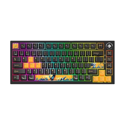 Cosmic Byte Phantom TKL Tri- Mode Mechanical Keyboard Black