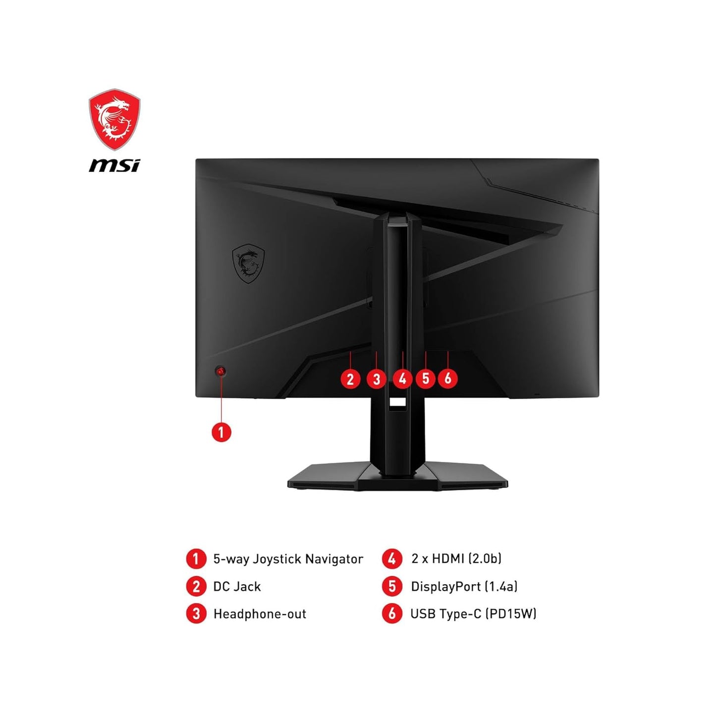 MSI G274QPF E2 27 Inch 2K WQHD Gaming Monitor