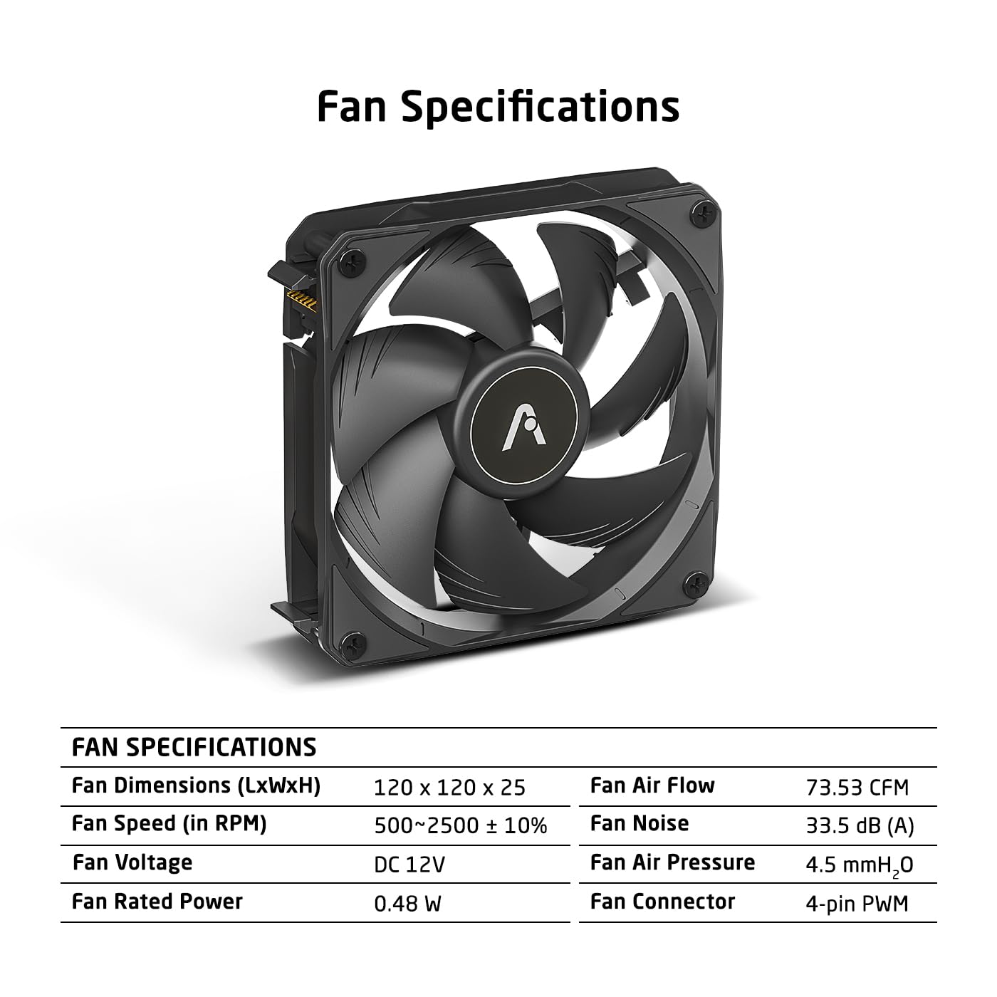 PROLAB AI360 LC AIO LIQUID COOLER ARGB BLACK