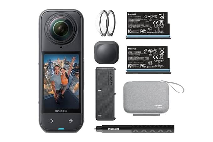 INSTA 360 X5 Essentials Bundle Action Camera