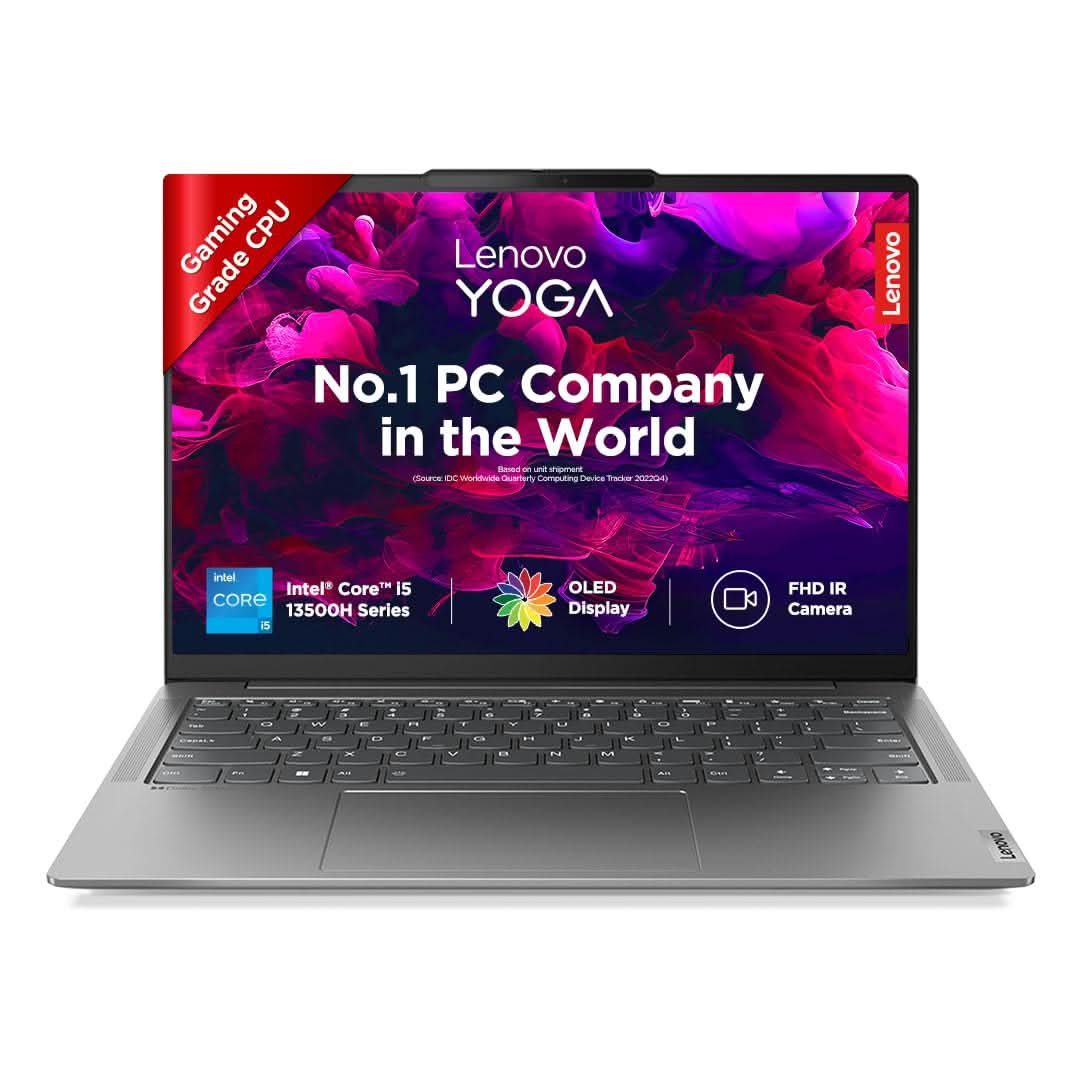 LENOVO YOGA 6 83E00012IN [CI5-13500H 13TH GEN/16GB/1TB SSD/WIN11 HOME+MSO/14.0 INCH/INTEGRATED GRAPHICS /1 YEAR(S)/GREY]