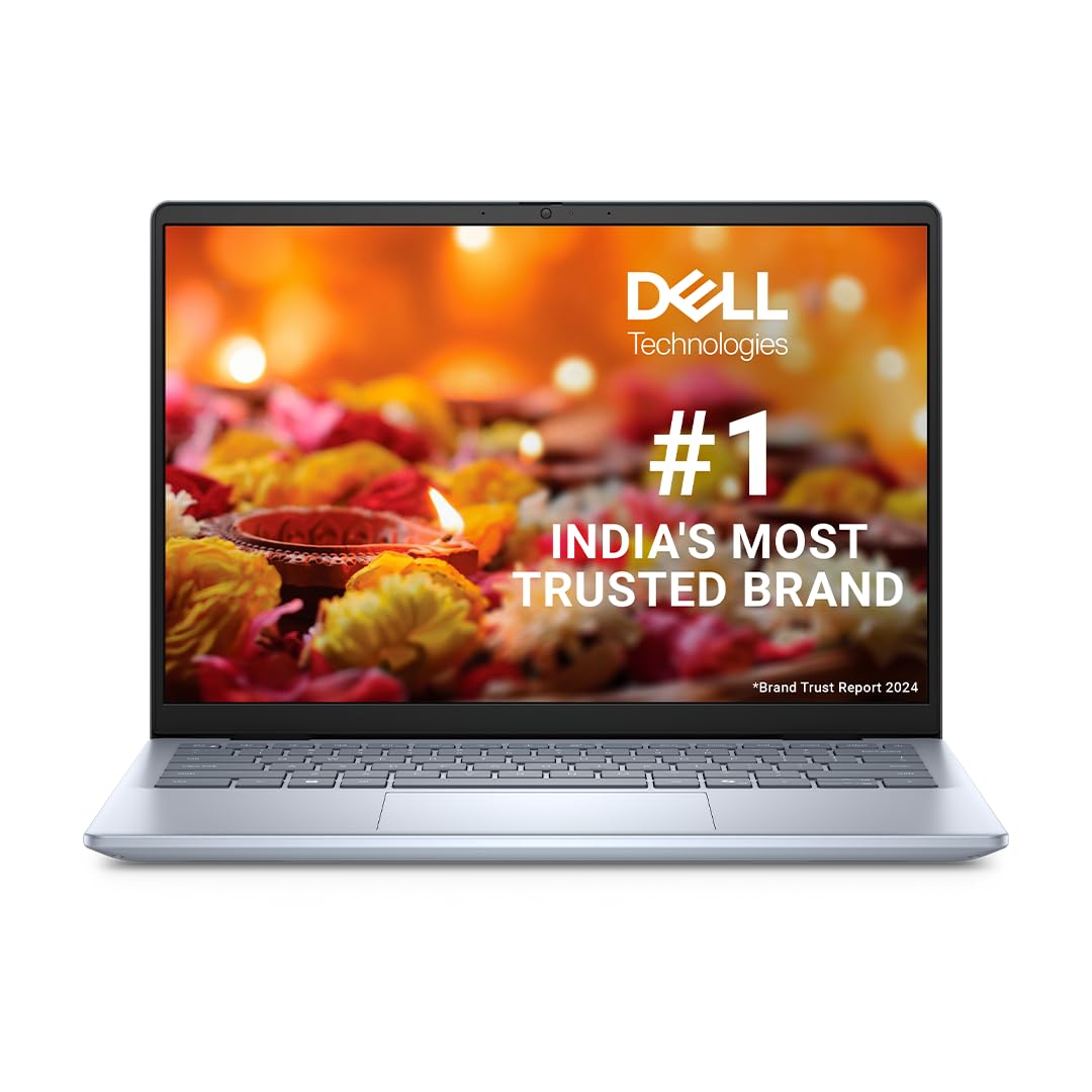 Dell Inspiron 5440, Intel Core i5-1334U, 13th Gen, 16GB RAM, 512GB SSD, FHD, 14"/35.56cm, Windows 11, MS Office 21, Ice Blue, 1.54KG, Backlit Keyboard