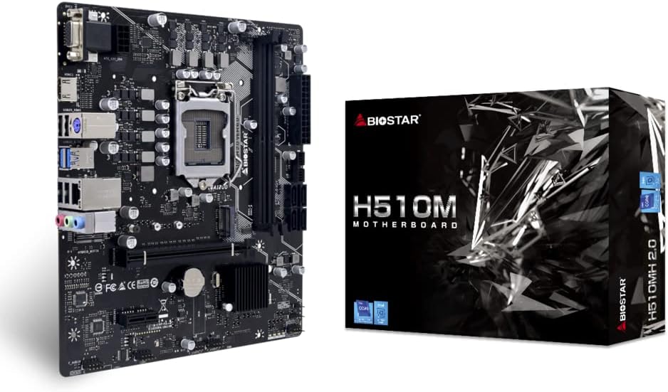 BIOSTAR MOTHER BOARD H510MH