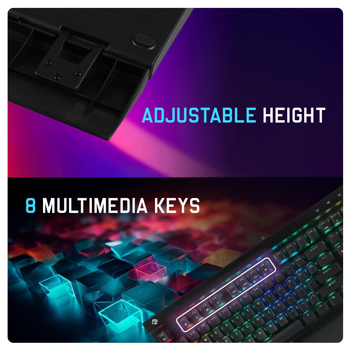COSMIC BYTE CB-GK-29BLACK EYE PRO (BLACK) GAMING KEYBOARD