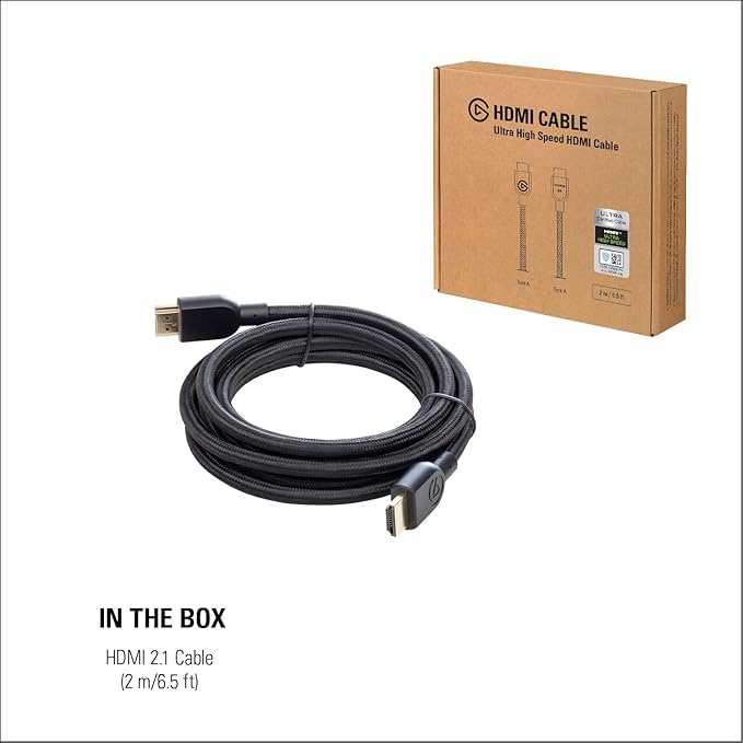 Elgato Ultra High Speed 2MTR HDMI Cable (10CAK9901)