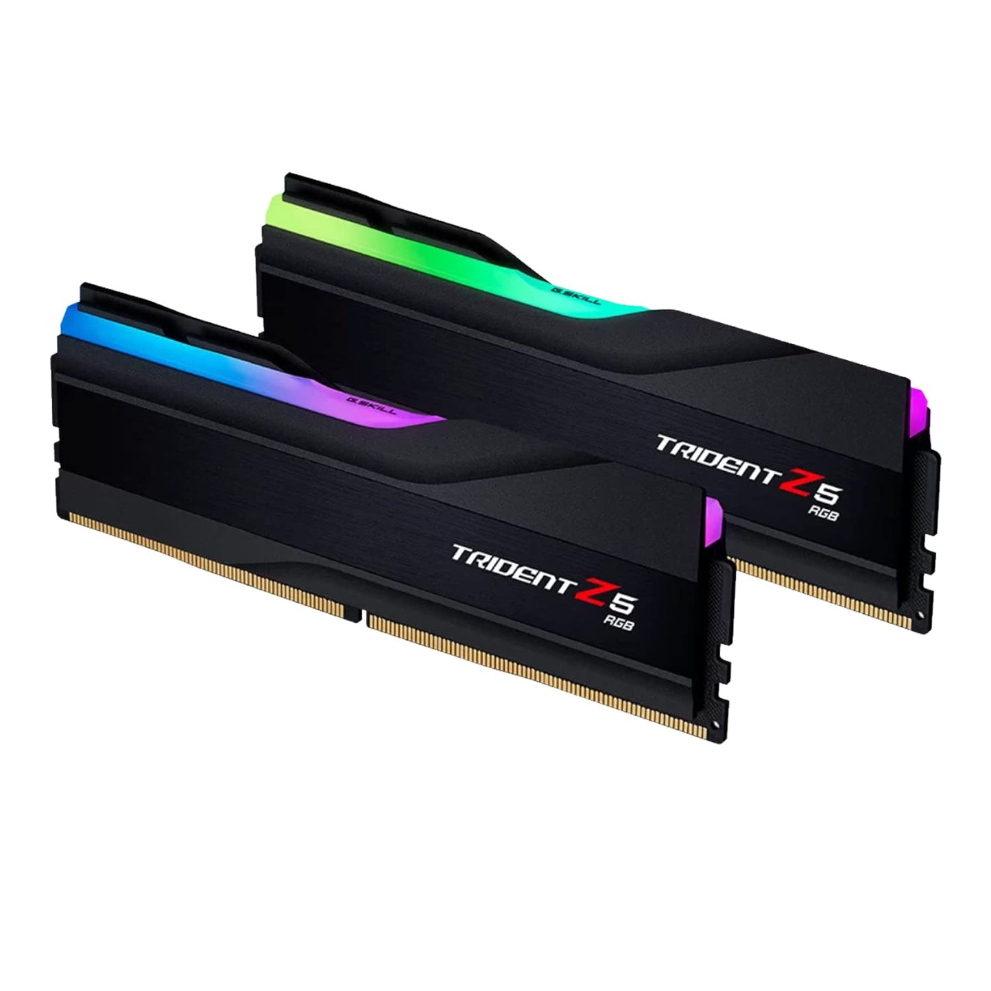 GSKILL TRIDENT Z5 RGB 32GB (2 * 16GB) DDR5 6000 MHZ CL36-36-36-96 1.35V DESKTOP MEMORY RAM - F5-6000J3636F16GX2-TZ5RK