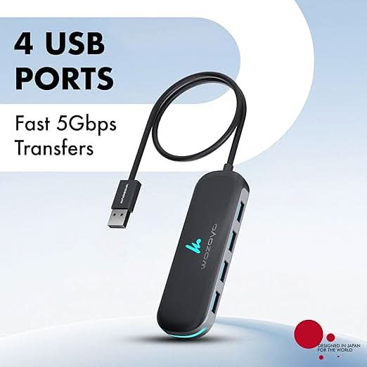 Wozoyo USB to 4 Port USB 3.2 Hub , Series 1