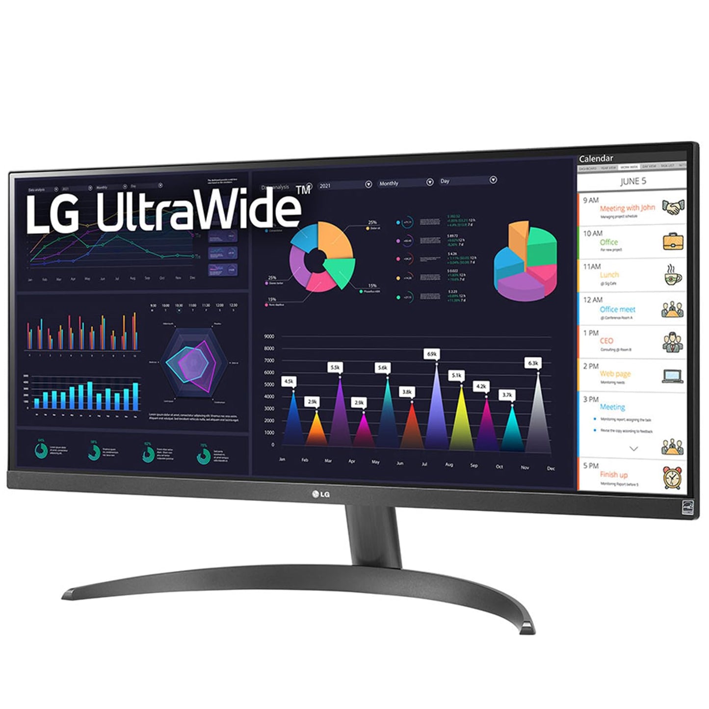 LG 29WQ500-B 29 INCH 100HZ IPS LED ULTRAWIDE FHD AMD FREESYNC MONITOR