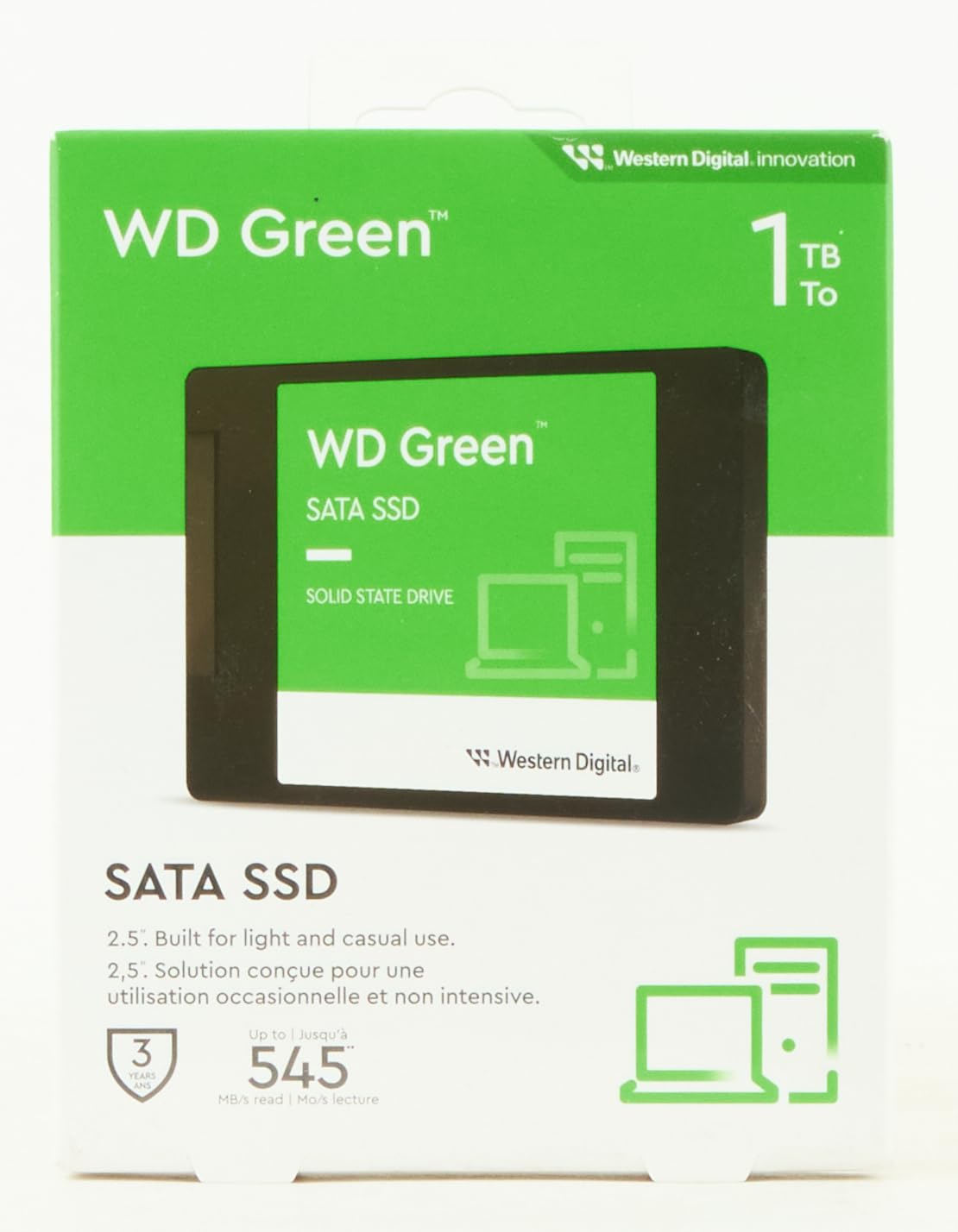 WESTERN DIGITAL GREEN 1 TB INTERNAL SATA SSD S100T3G0A