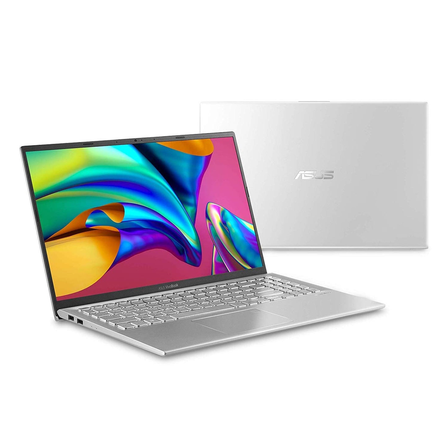 ASUS VIVOBOOK 15 X512FL-EJ501T INTEL CORE I5 8TH GEN 15.6-INCH FHD THIN AND LIGHT LAPTOP (8GB RAM/512GB NVME SSD/WINDOWS 10/2GB NVIDIA GEFORCE MX250 GRAPHICS/FP READER/BACKLIT KB/1.75 KG), SILVER