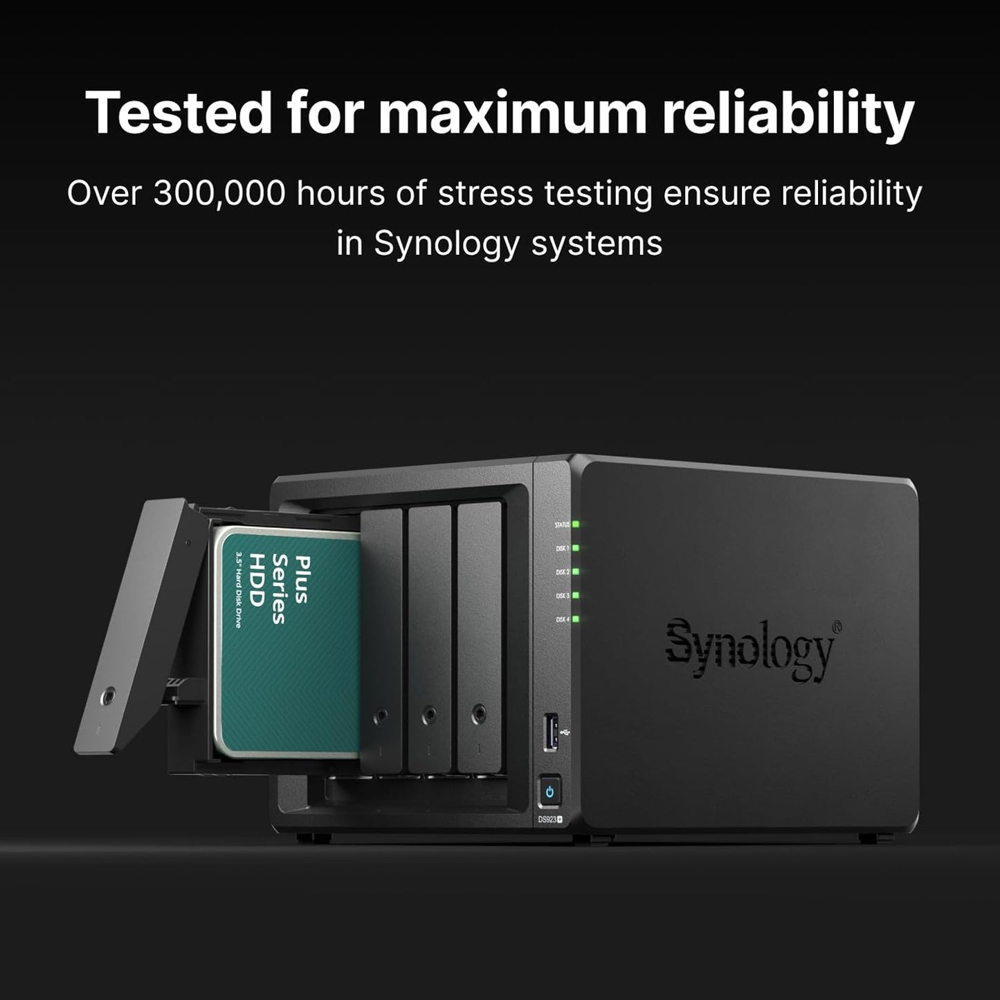 Synology HAT3300 4TB Plus Series SATA HDD 3.5" HAT3300-4T