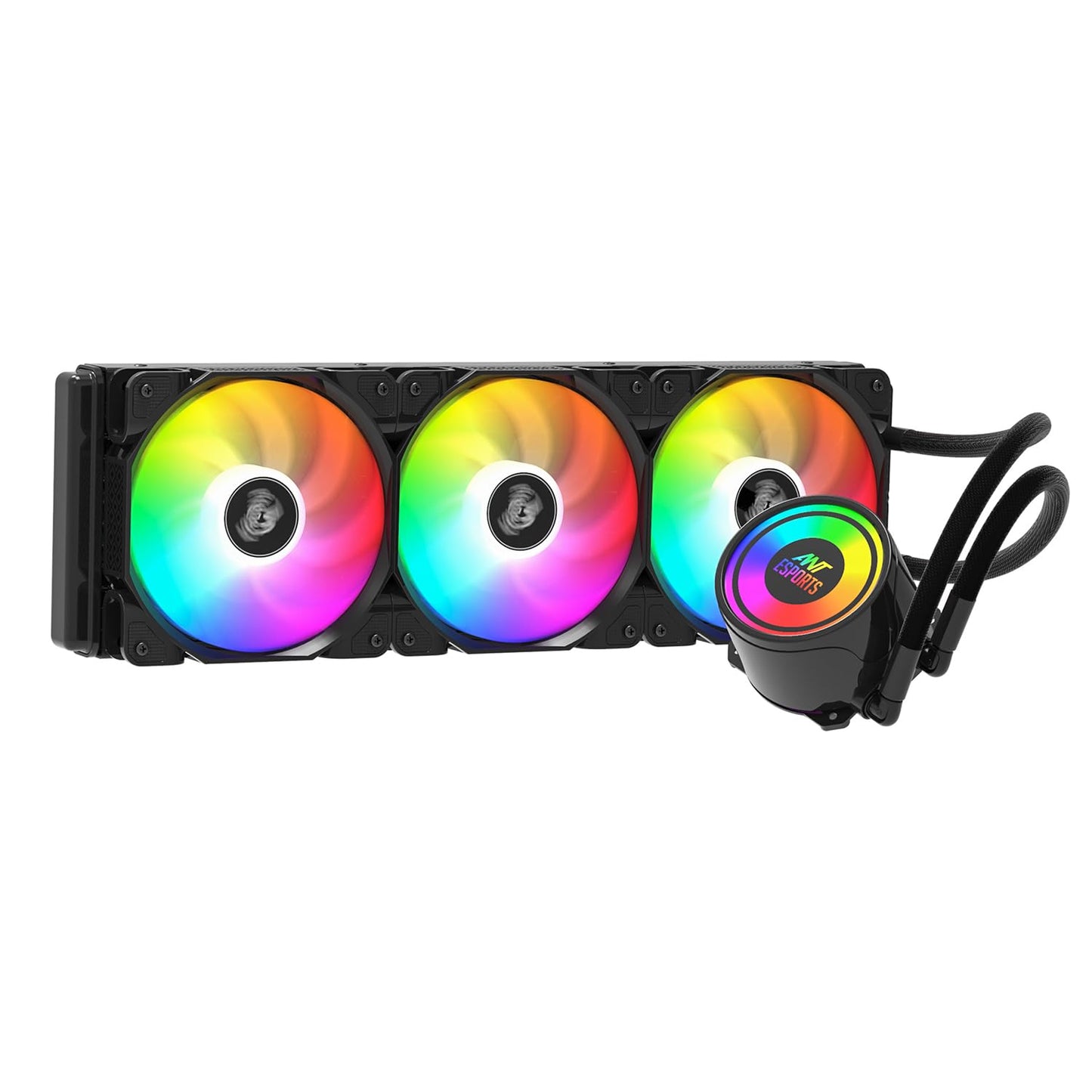 ANT ESPORTS ICE-360 ARGB 360MM AIO LIQUID COOLER BLACK