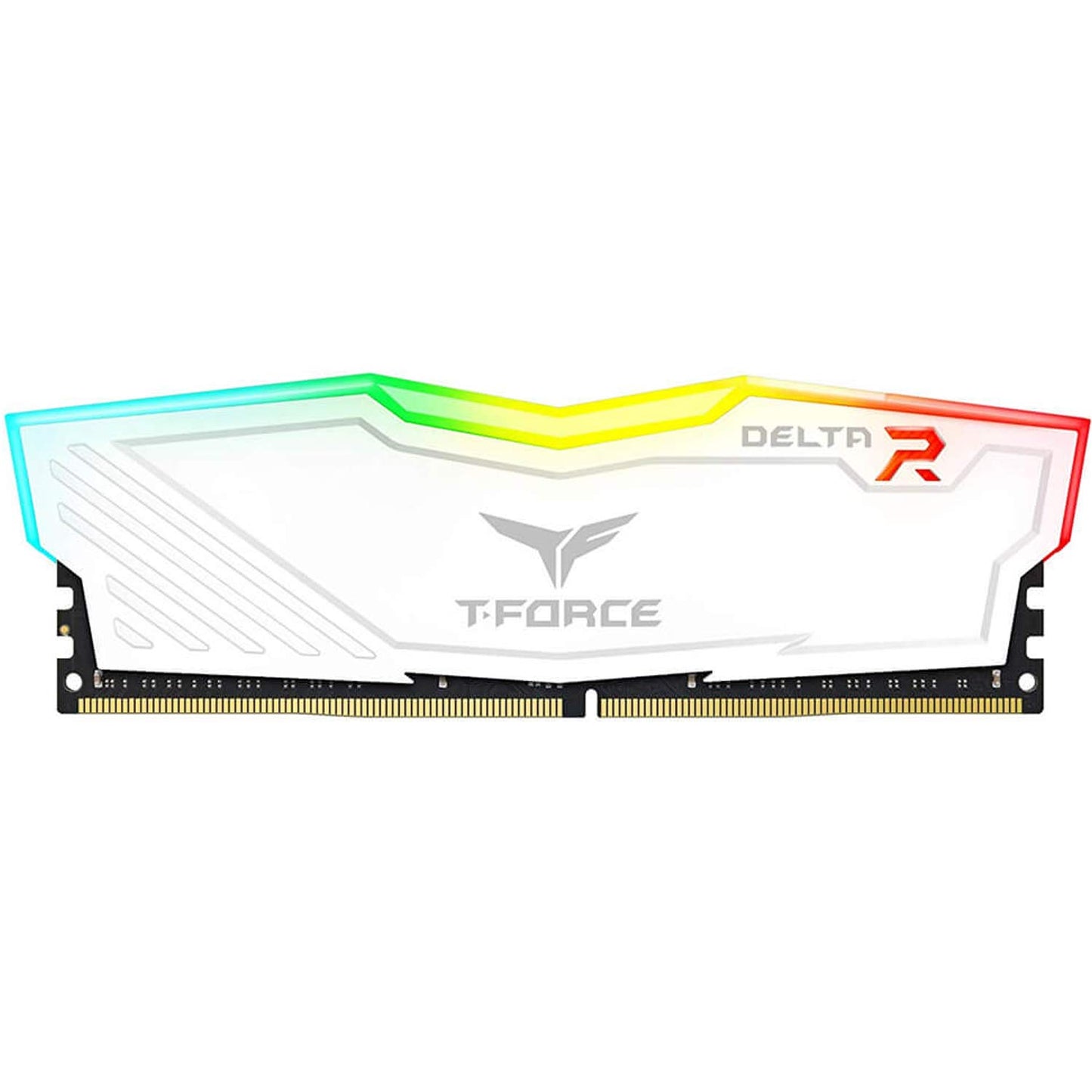 TEAMGROUP T-FORCE DELTA RGB 8GB (8GBX1) DDR4 3600MHZ WHITE DESKTOP RAM