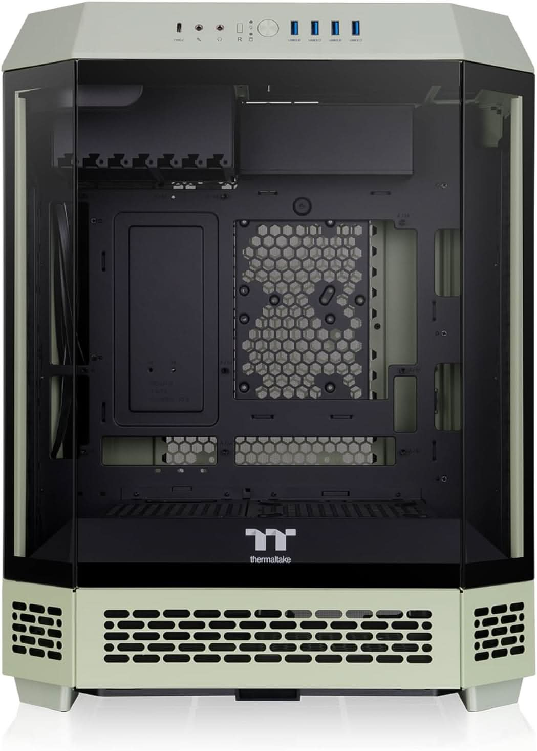 Thermaltake The Tower 600 ATX Mid Tower Case Green