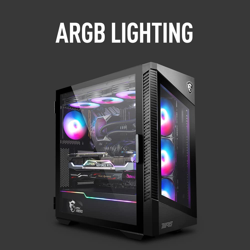 MSI MPG Velox 100R ARGB Tempered Glass Gaming Cabinet