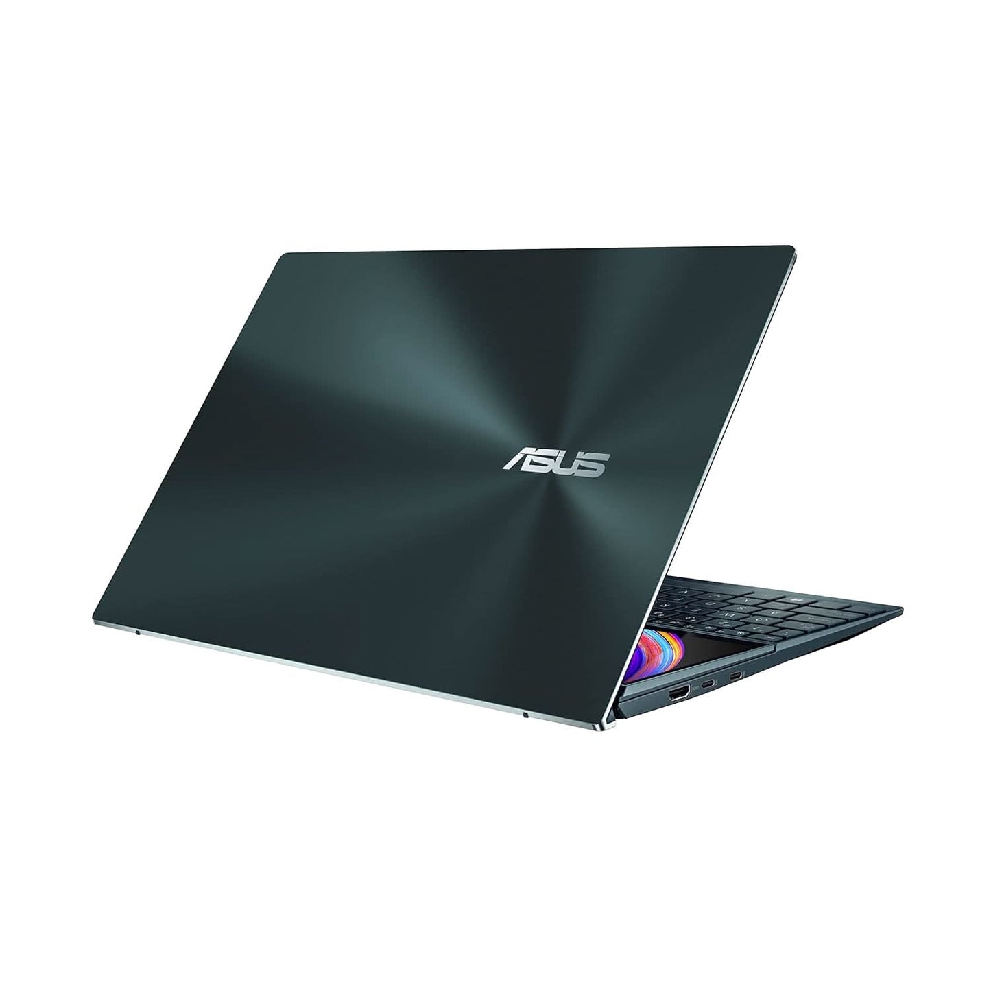 ASUS ZenBook Duo 14 (2021) Dual Screen Laptop, Intel Evo Core i7-1165G7 11th Gen 14 inch(35cm) FHD Business Touch Laptop (16GB/1TB SSD/Iris Xe Graphics/Office 2019/Win 10 Home, Celestial Blue/1.57 Kg) - UX482EA-HY777TS