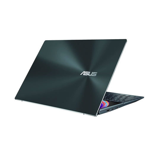 ASUS ZenBook Duo 14 (2021) Dual Screen Laptop, Intel Evo Core i7-1165G7 11th Gen 14 inch(35cm) FHD Business Touch Laptop (16GB/1TB SSD/Iris Xe Graphics/Office 2019/Win 10 Home, Celestial Blue/1.57 Kg) - UX482EA-HY777TS