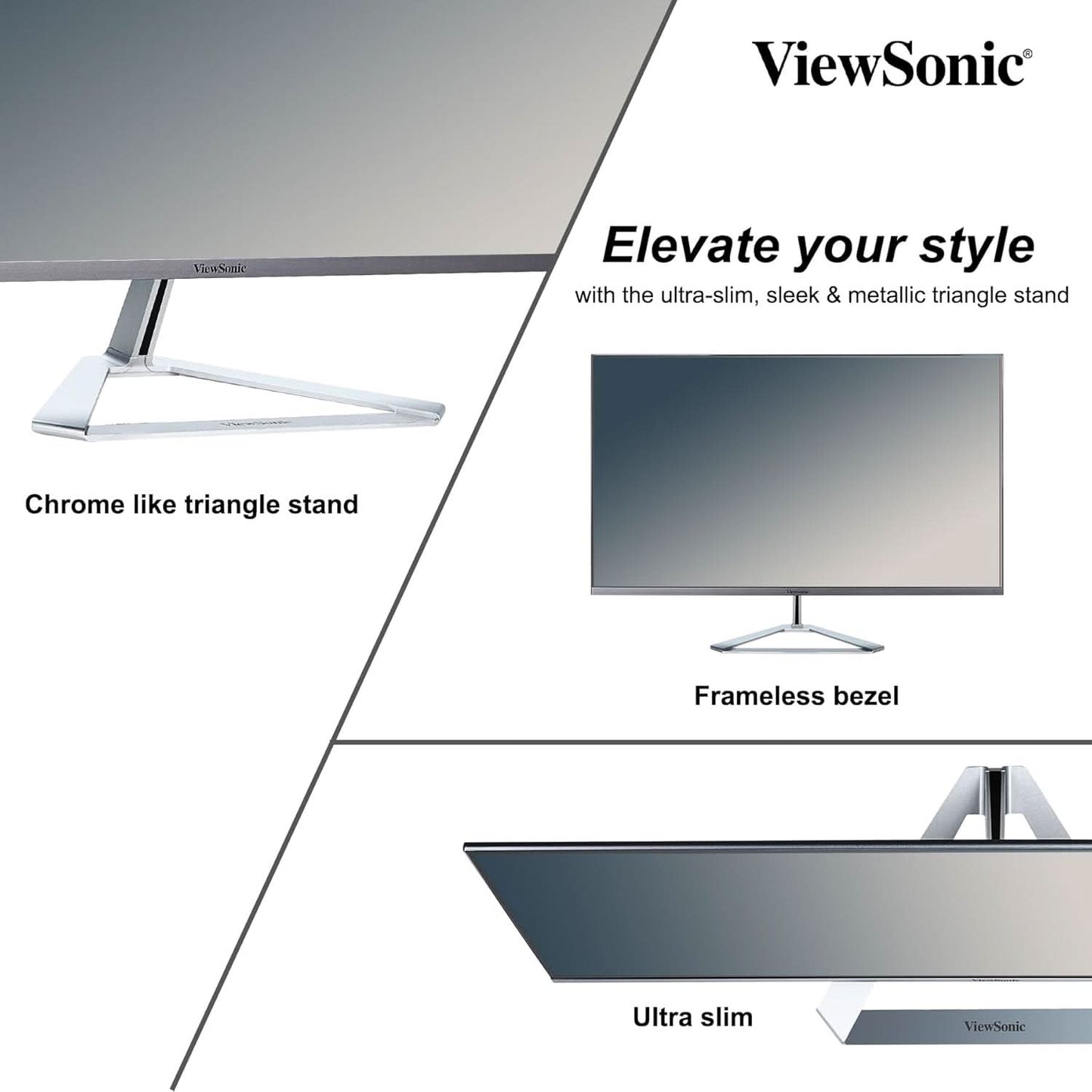 ViewSonic (from USA)- VX2776-SH FHD IPS Monitor