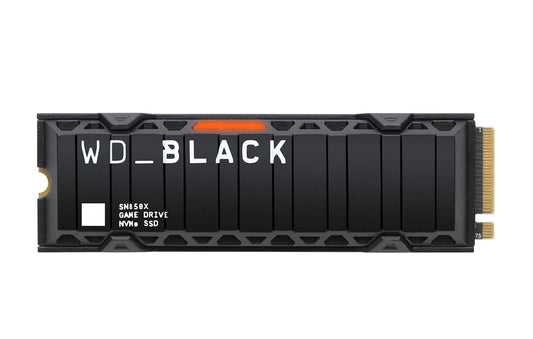 WD 1TB BLACK SN850X NVMe PCIe Gen4 SSD with Heatsink
