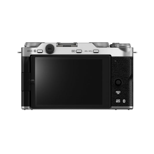 FUJIFILM X-M5 26.1MP APS-C X-TRANS CMOS 4|RETRO STYLE MIRRORLESS COMPACT TRAVEL CAMERA|6.2K VLOGGING|HIGH SPEED RECORDING FHD 240FPS|ADVANCE AF FOR STREET/LIFESTYLE/AMATEURS (BODY ONLY) -SILVER