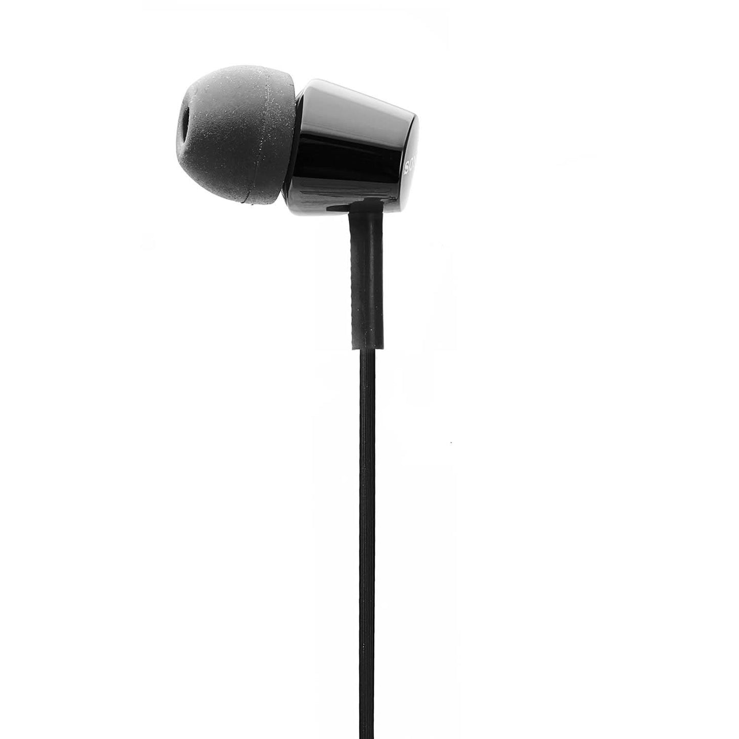 SONY MDR-EX155AP IN-EAR WIRED HEADPHONES WITH MIC (BLACK)