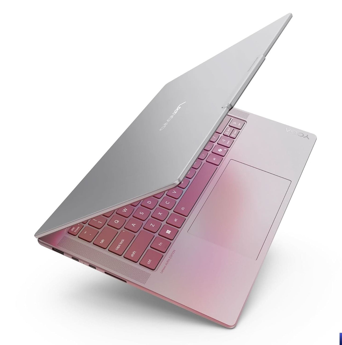 Lenovo Yoga Pro 7 Aura Edition Intel Evo Core Ultra 9 285H (32GB RAM/1TB SSD/14.5 Inch (36.8cm)/3K OLED Touchscreen/AI PC/Copilot+ PC/Windows 11/Office Home 2024 AI Now/Grey/1.5Kg), 83KF004CIN