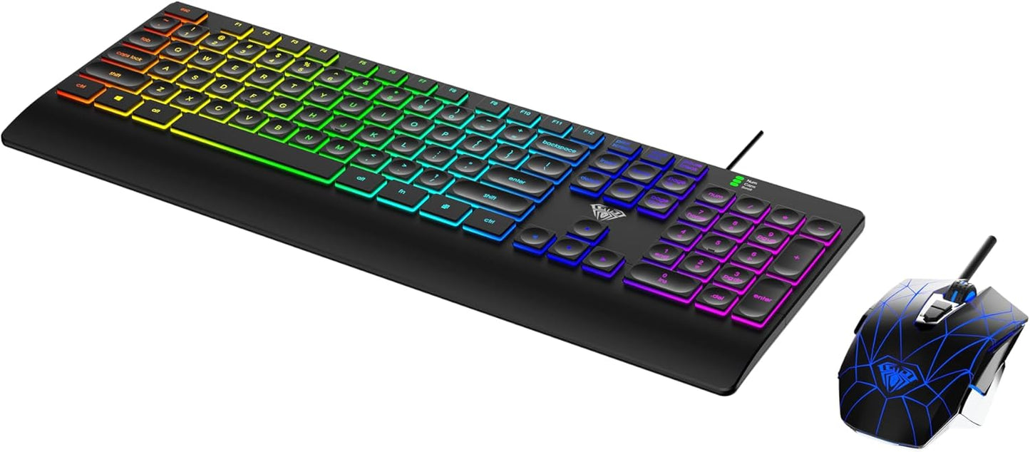 AULA T201 MEMBRANE GAMING KEYBOARD