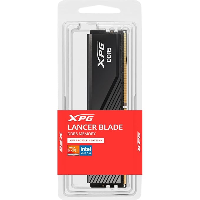 ADATA XPG DDR5 16GB 5600 MHZ CL46 LANCER BLADE BLACK AX5U5600C4616G-SL