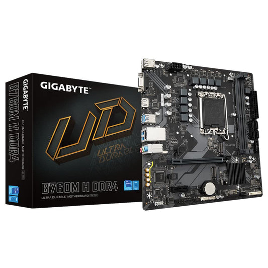 GIGABYTE B760M H DDR4 MOTHERBOARD