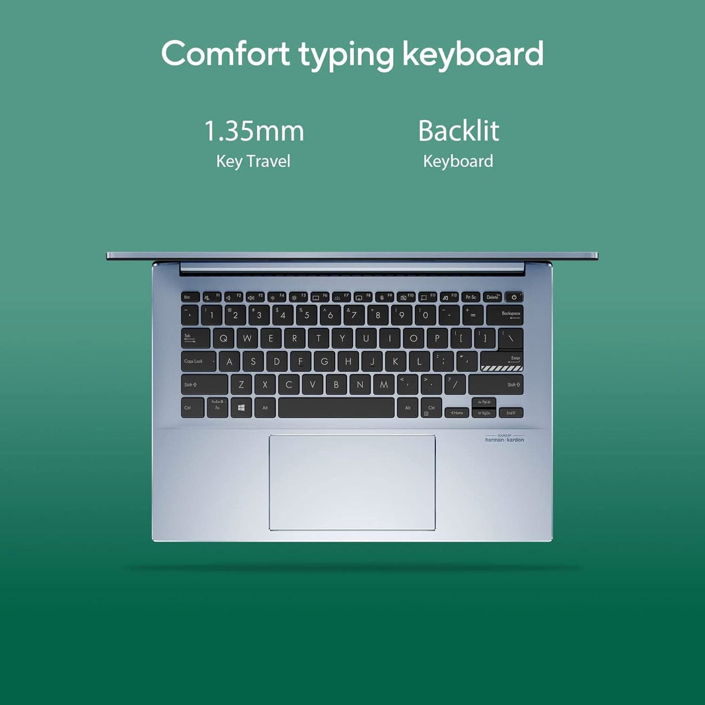 ASUS Vivobook Pro 14 OLED, 14-inch (35.56 cms) 2.8K OLED 16:10 90Hz, AMD Ryzen 7 5800H, Thin and Light Laptop (16GB/512GB SSD/Integrated Graphics/Windows 11/Office 2021/Silver/1.4 kg), M3400QA-KM702WS