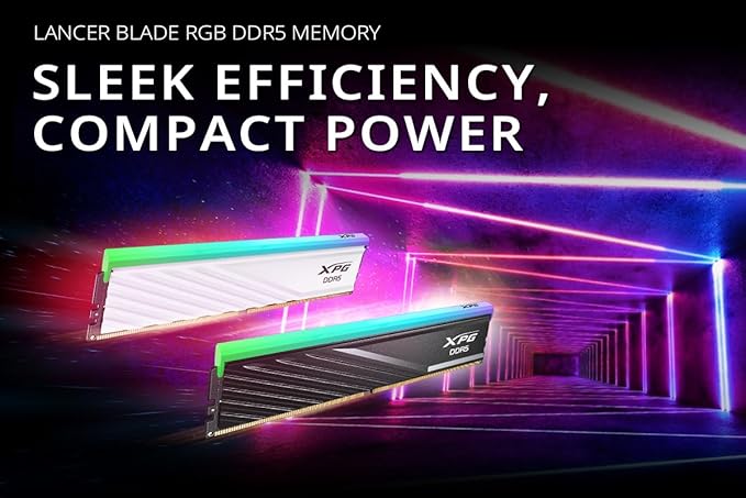 XPG DDR5 32GB (16X2) 6000 MHZ LANCER BLADE RGB WHITE
